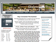 Tablet Screenshot of daleview.org